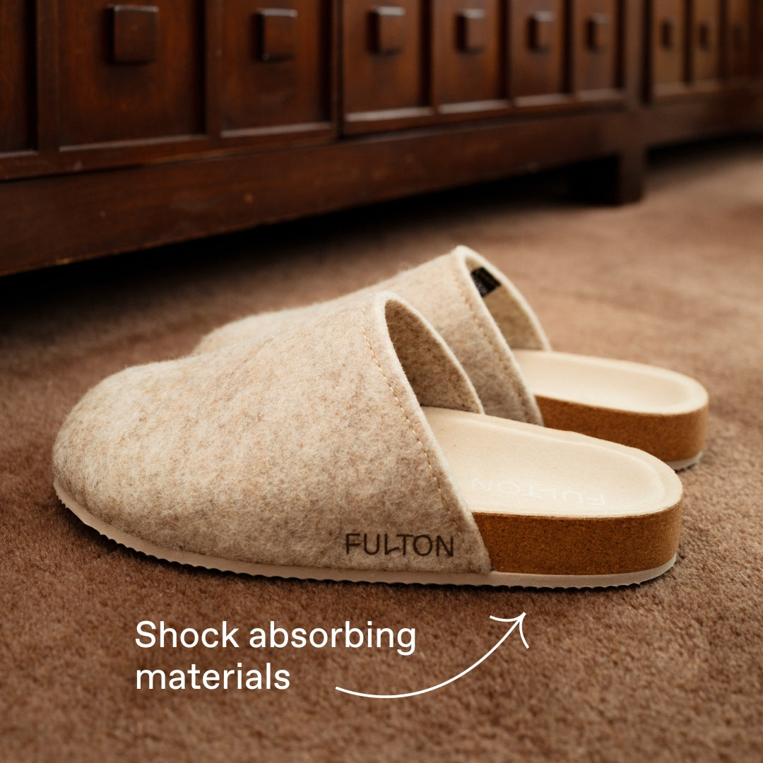 The House Shoe — Premium Cork Recovery Footwear